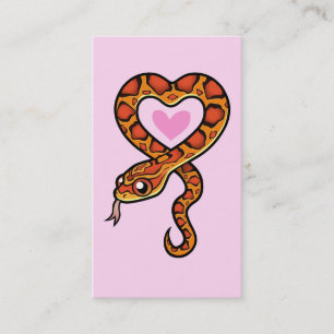 Cartão De Visita Amor de Cobra