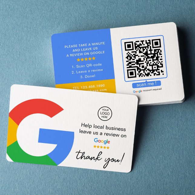 Cartão De Visita Análises do Google | Business Review Us | Código Q (Google Reviews | Business Review Us QR Code Business Card)