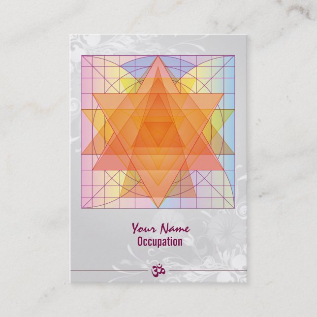 Cartão De Visita Angelic Whisper (Frente)