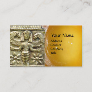 CARTÃO DE VISITA ANTANTO GREGO MEL ABELHA SER GODDESS CAIXA SEAL MO