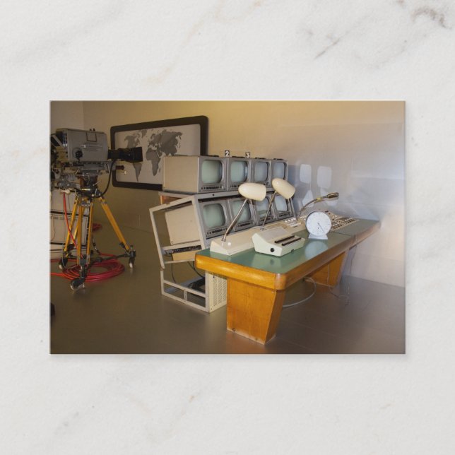 Cartão De Visita Antecipado TV Studio (Frente)