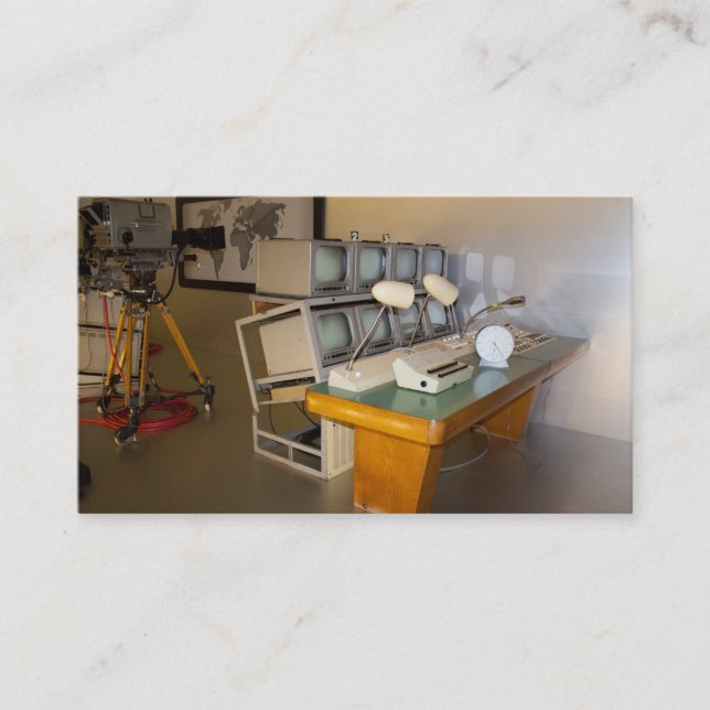 Cartão De Visita Antecipado TV Studio (Frente)