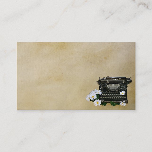 Cartão De Visita Antiquado (Frente)