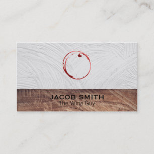 Cartão De Visita Ao Ar Livre   Vinho   Revestimento de Madeira   Ma