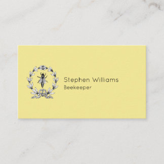 Cartão De Visita ApeKeeper Honey Apairist | Rainha Bee