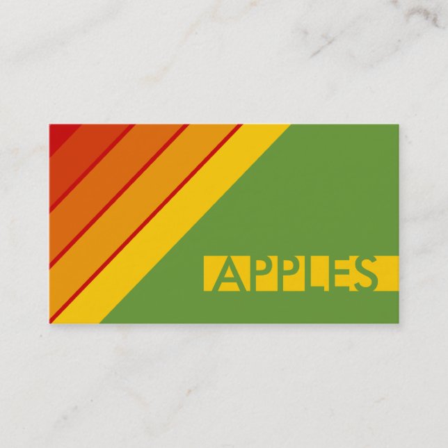 Cartão De Visita APELAS DE REtro (Frente)