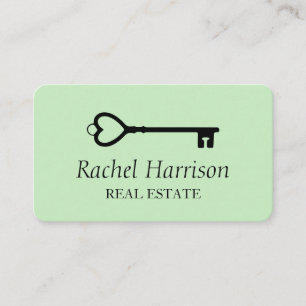 Cartão De Visita Apreciação do Visual Studio Key Real Estate Interi