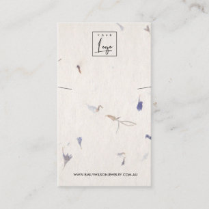 CARTÃO DE VISITA APRESENTAÇÃO DE BRACELET DE PAPEL DE PAPEL MANUSAD