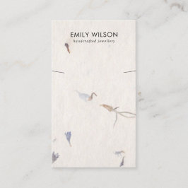 CARTÃO DE VISITA APRESENTAÇÃO DE BRACELET DE PAPEL DE PAPEL MANUSAD