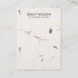 CARTÃO DE VISITA APRESENTAÇÃO DE BRACELET DE PAPEL DE PAPEL MANUSAD