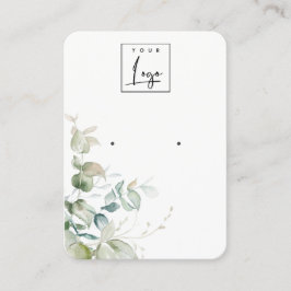 Cartão De Visita Apresentação de Folheto Verde Azul Pastel