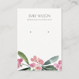 CARTÃO DE VISITA APRESENTAÇÃO DE OUTROS CRISTOS DE PINK TORN VERDE