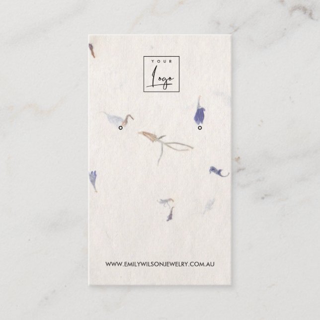 CARTÃO DE VISITA APRESENTAÇÃO DE OUVIDO DO ESTUDO DE PAPEL MÁXIMO P (Frente)