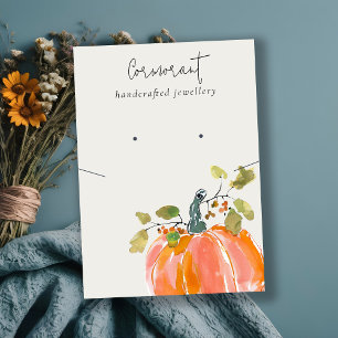 Cartão De Visita Apresentação do Colar de outono