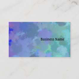 Cartão De Visita Aquarela