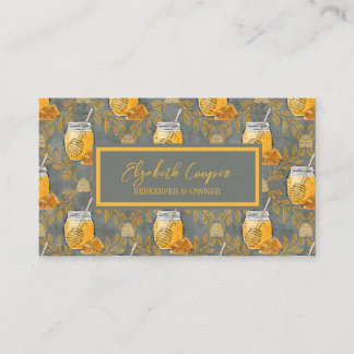 Cartão De Visita Aquarela e design de bolacha desenhada à mão