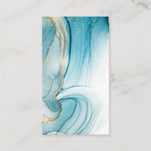 Cartão de Visita Aquarela em Branco