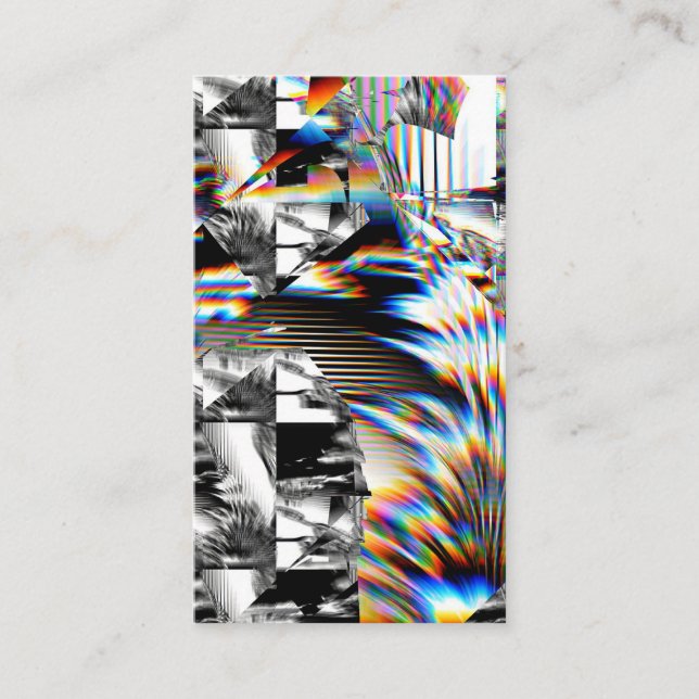 Cartão De Visita Arco-Íris Assalto (Frente)