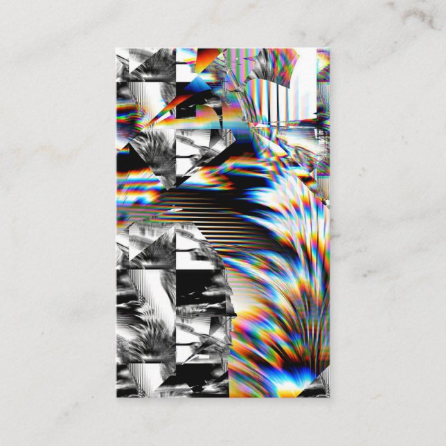 Cartão De Visita Arco-Íris Assalto (Frente)