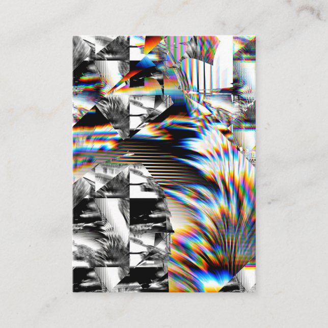 Cartão De Visita Arco-Íris Assalto (Frente)