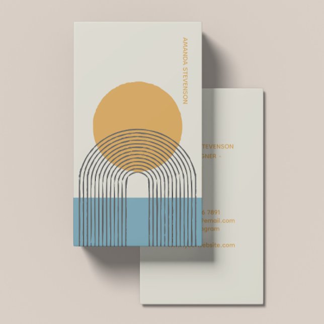 Cartão De Visita Arco mínimo do meio século II (Criador carregado)