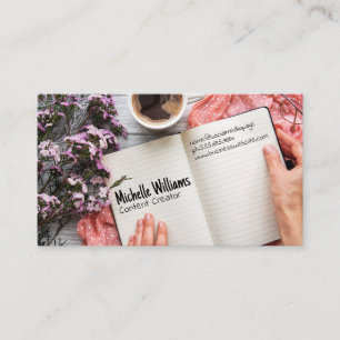 Cartão De Visita Área de Trabalho do Office Desk Doméstico