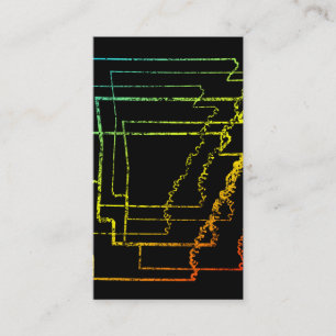 Cartão De Visita arkKansas chill blur