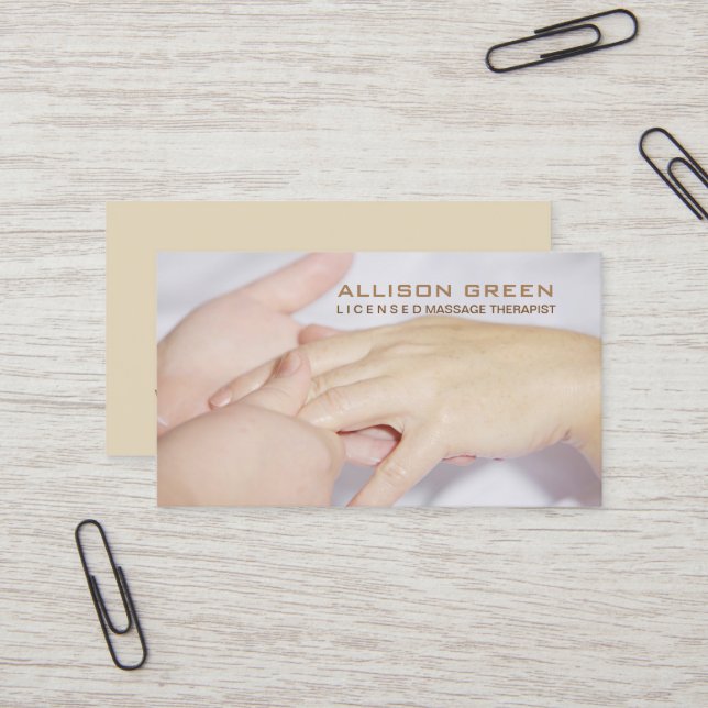 Cartão De Visita Aromateria Acupressor (Frente/Verso In Situ)