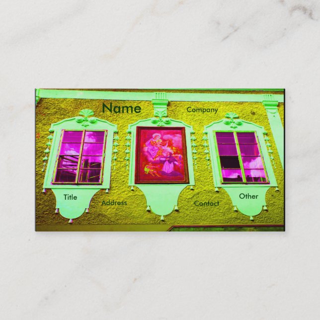 Cartão De Visita Arquiteto Windows IV (Frente)