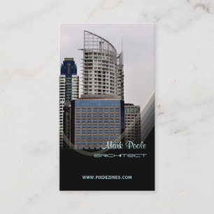 Cartão De Visita Arquitetos Elegantes da PixDezines