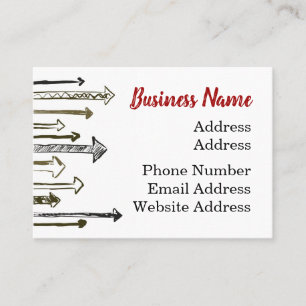 Cartão De Visita Arrows