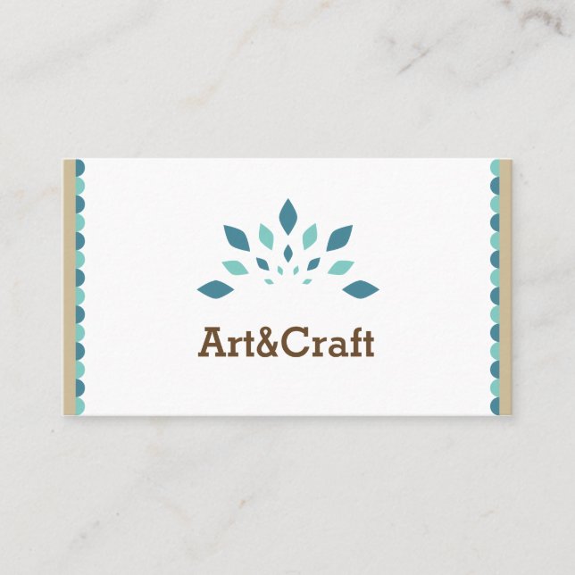 Cartão De Visita Arte & artesanato (Frente)
