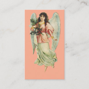 Cartão De Visita Arte da Vigilância Divina e Graça do Anjo da Guard