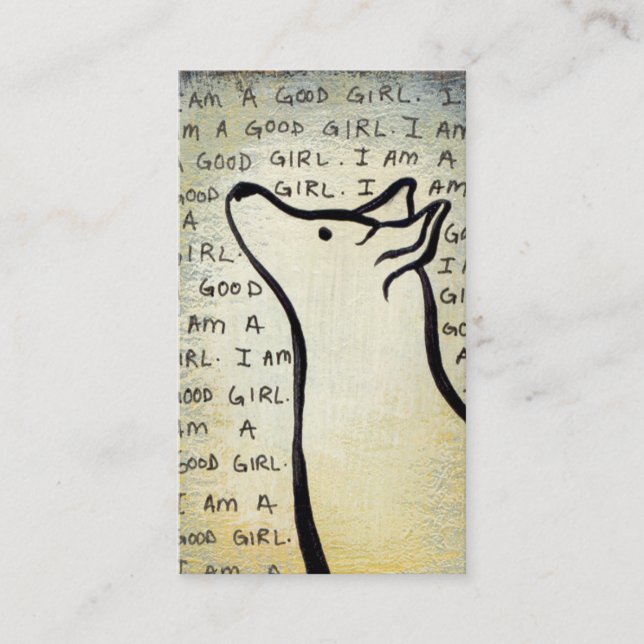 Cartão De Visita Arte do grupo do salvamento do caminhante do (Frente)