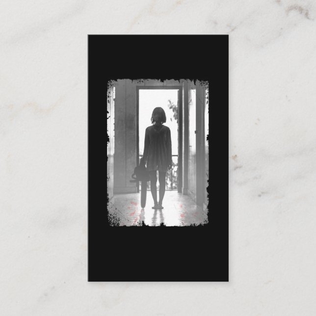 Cartão De Visita Arte Escura e Terrível (Frente)