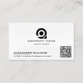 Cartão De Visita Artificial Intelligence Software Engineer Visiting