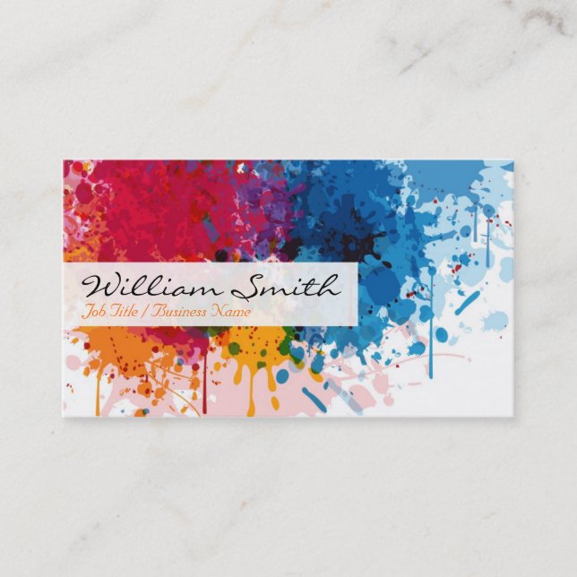 Cartão De Visita Artist (Frente)