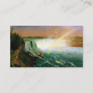 Cartão De Visita Artista Albert Bierstadt da arte da pintura de
