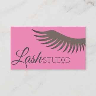 Cartão De Visita Artista de Ativação de Extensões EyeLashes