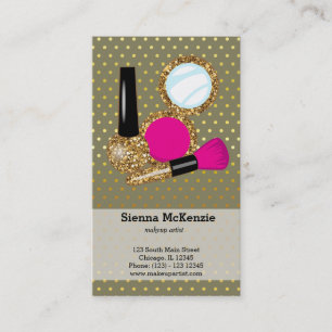 Cartão De Visita Artista de ativação - escolha a cor de fundo