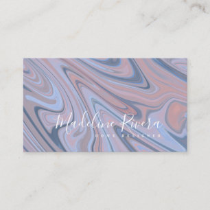 Cartão De Visita Artista de Beleza de Makeup Designer Colorida Marb
