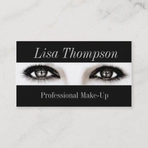 Cartão De Visita Artista de composição profissional/olhos modelo 