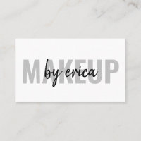 Artista de Makeup de Assinatura de Script Moderno