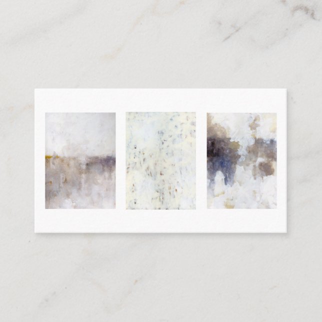 Cartão De Visita Artista de Trabalho de arte de Colagem Personaliza (Frente)