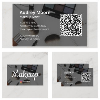 Cartão De Visita Artista design Makeup