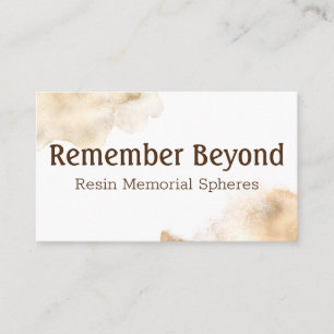 Cartão De Visita Artista do Memorial Keepsaokê