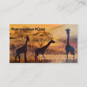 Cartão De Visita Artista Legal Pic Sunset Photography