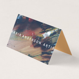 Cartão De Visita Artista Profissional