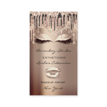 Artista profissional Eyelashes Rosa