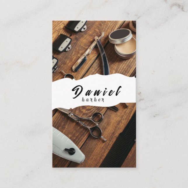 Cartão De Visita Artistas de Cabelo - Sua Chamada para Excelência (Frente)